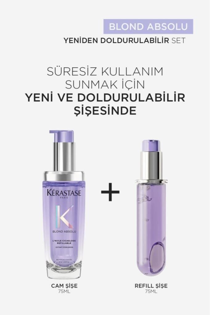 Kerastase Blond Absolu Lhuile Cicagloss Sarı Saçlar Için Saç Bakım Yağı 75 ml