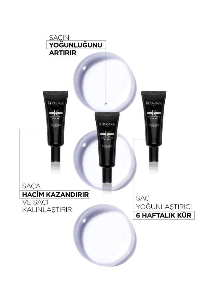Kerastase Densifique Homme Saç Yoğunlaştırıcı Serum 30 x 6 ml