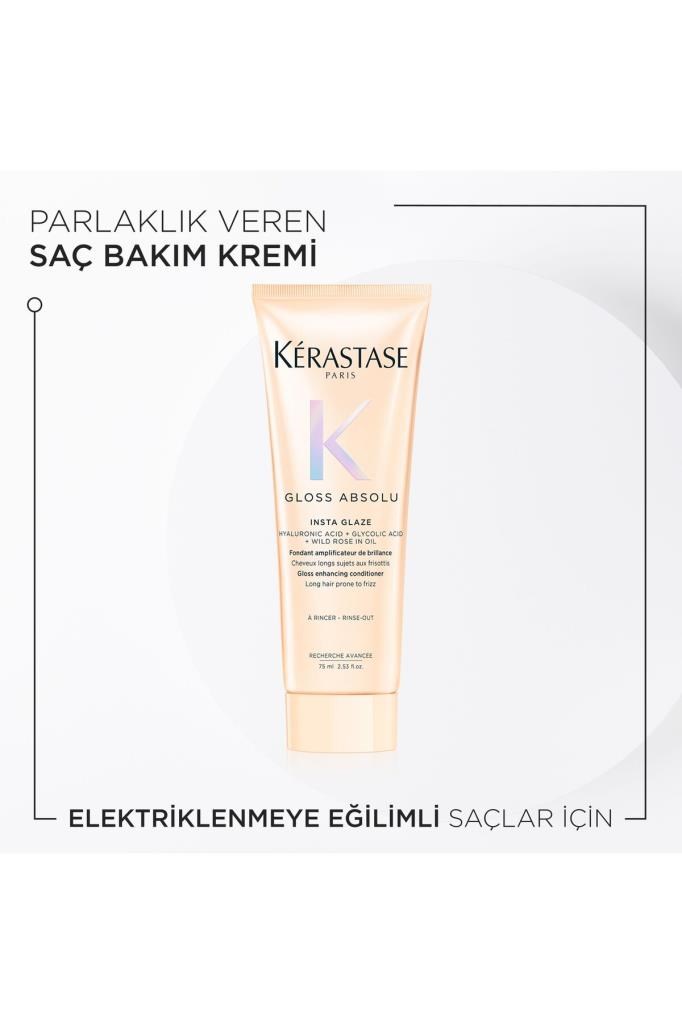 Kerastase Gloss Absolu Anti-Frizz Hair Saç Bakım Seti 80 ML