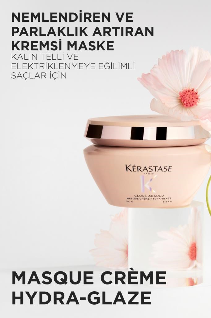 Kerastase Gloss Absolu Kalın Telli Ve Elektriklenmeye Eğilimli Saçlar Için Nemlendiren Maske 200 ml