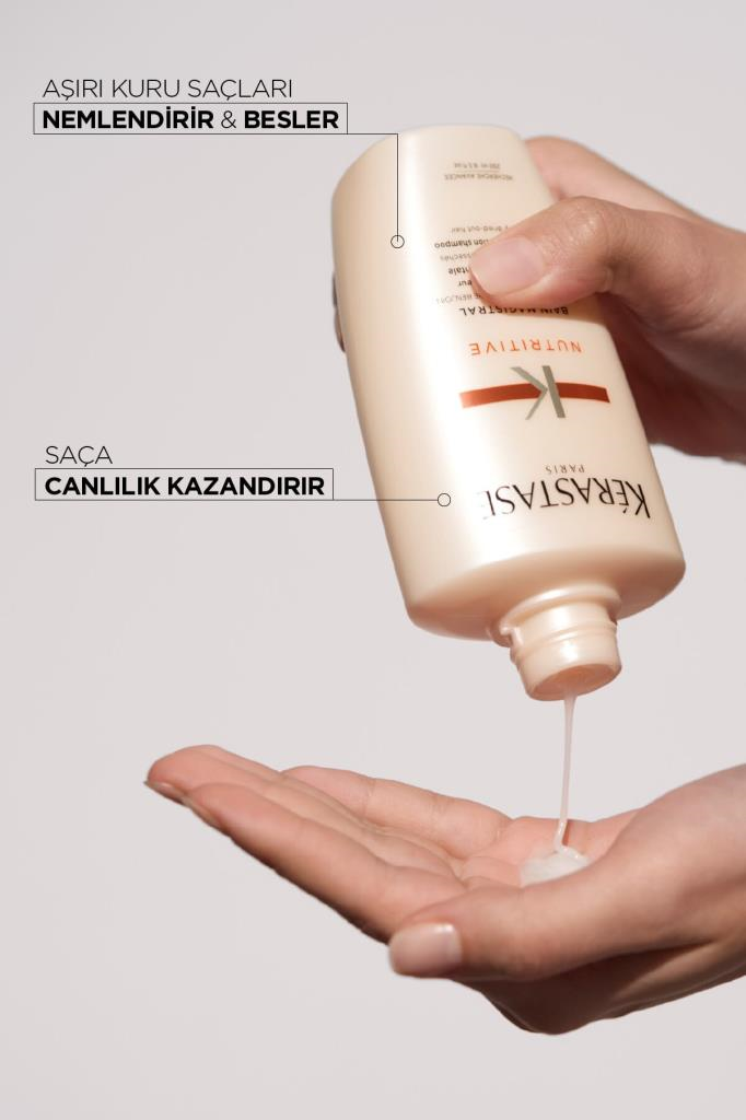 Kerastase Nutritive Bain Magistral Aşırı Kuru Saçlar Için Yoğun Nemlendirici Şampuan 250 ml