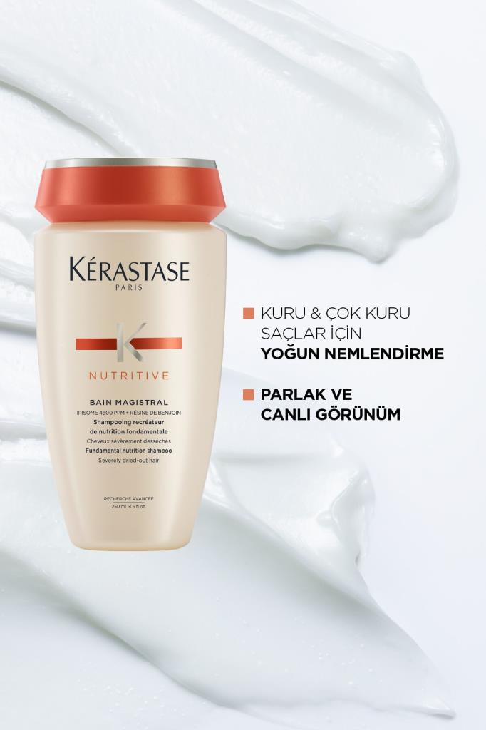 Kerastase Nutritive Bain Magistral Aşırı Kuru Saçlar Için Yoğun Nemlendirici Şampuan 250 ml