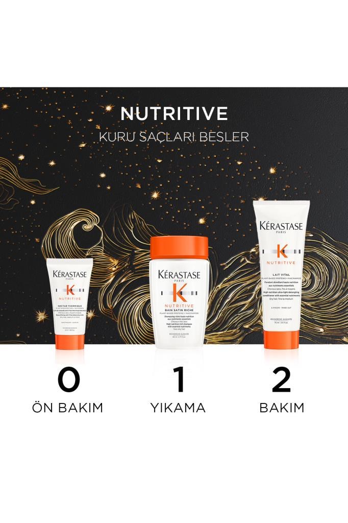 Kerastase Nutritive Essentials Kuru Saçlar İçin Bakım Seti 80 ML