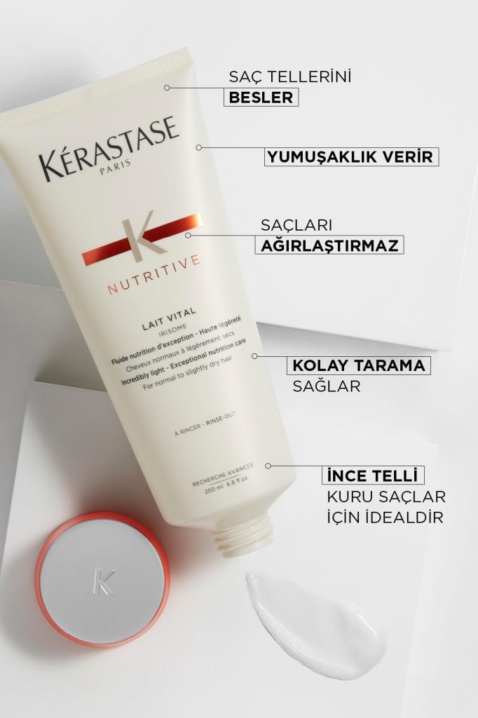 Kerastase Nutritive Lait Vital Kuru Saçlar Için Saç Bakım Kremi 200 ml