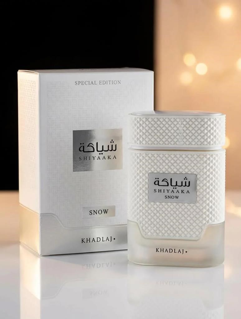 Khadlaj. Shiyaaka Snow Special Edition EDP 100 ml Erkek Parfüm