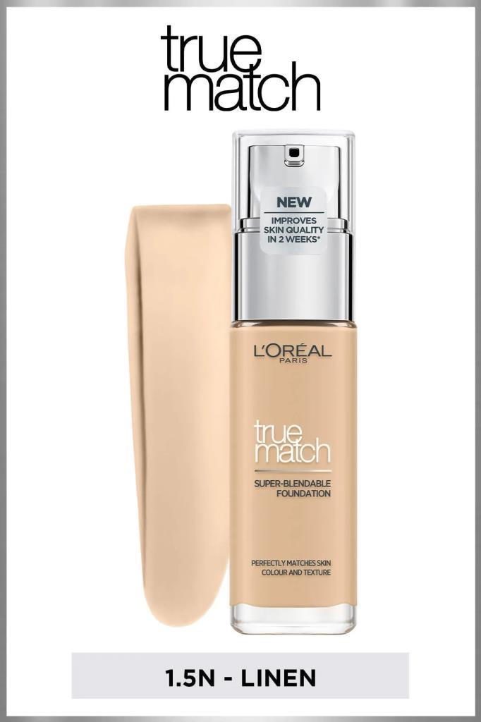 L‘Oreal Paris True Match Super-Blendable Foundation 1.5.N Linen