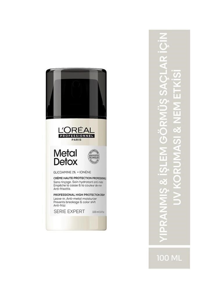 L‘Oreal Professionnel Metal Detox 100 ml Yüksek Korumalı Saç Bakım Kremi