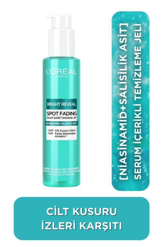LOreal Paris Bright Reveal Niasinamid+Salisilik Asit Yüz Temizleme Jeli 150 ml