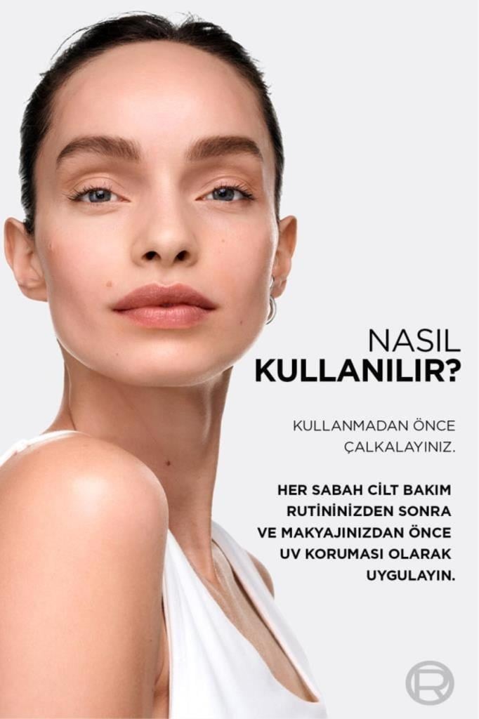 LOreal Paris Bright Reveal SPF50+Fluid Yüz Güneş Kremi 50ml