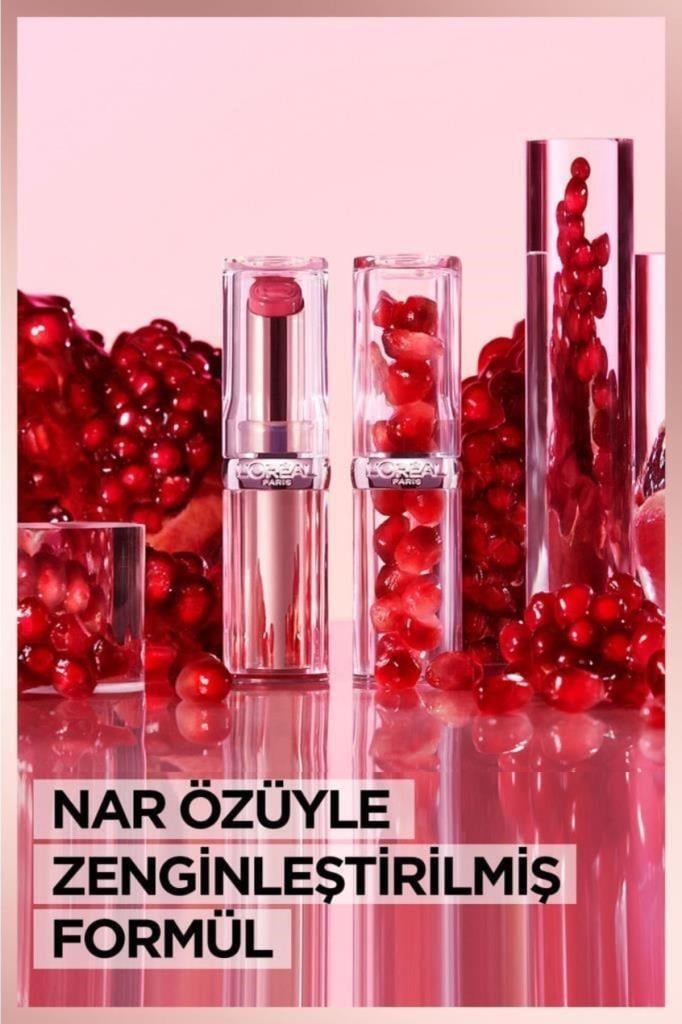 LOreal Paris Glow Paradise Balm-in-lipstick - Işıltı Veren Ruj 191 Nude Heaven
