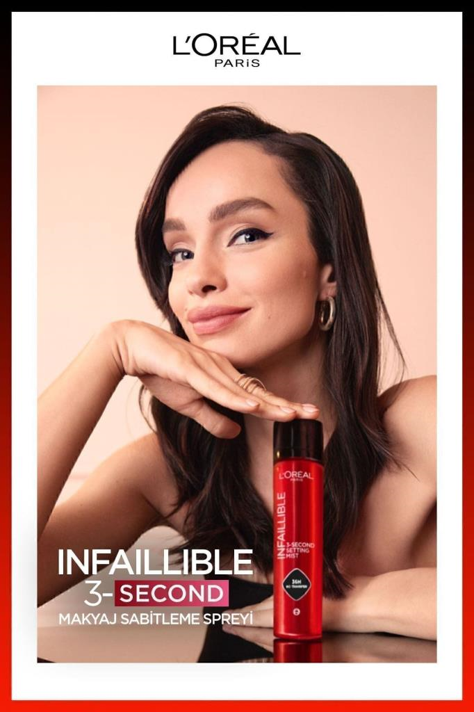 LOreal Paris Infaillible 3-Second Makyaj Sabitleme Spreyi – Setting Spray