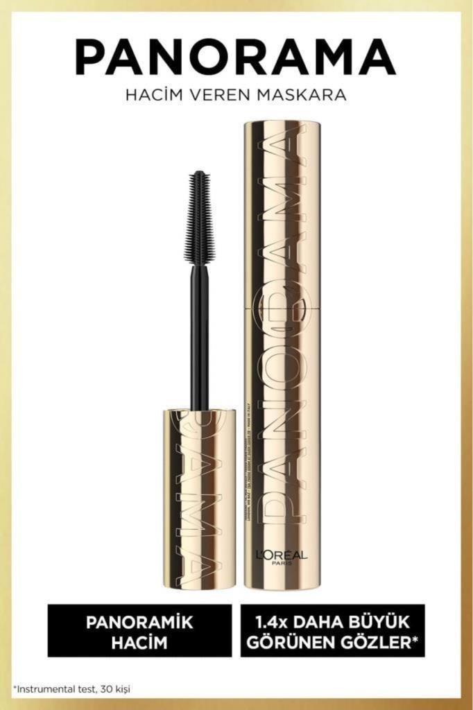 LOreal Paris Panorama Hacim Veren Maskara Siyah