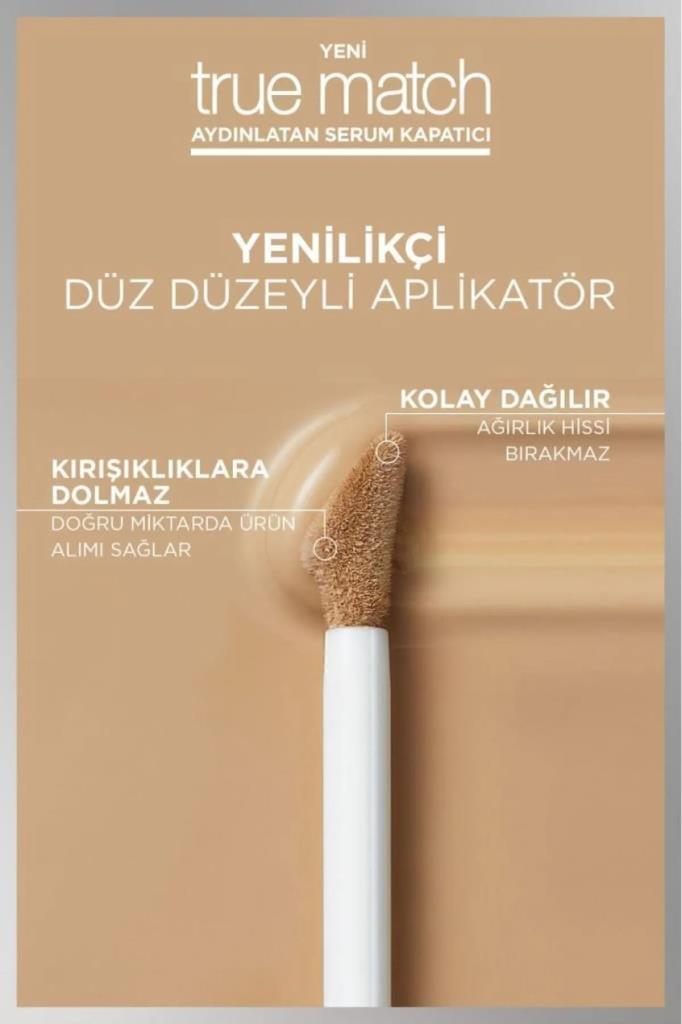 LOreal Paris True Match Aydınlatan Serum Kapatıcı 1.5N Light