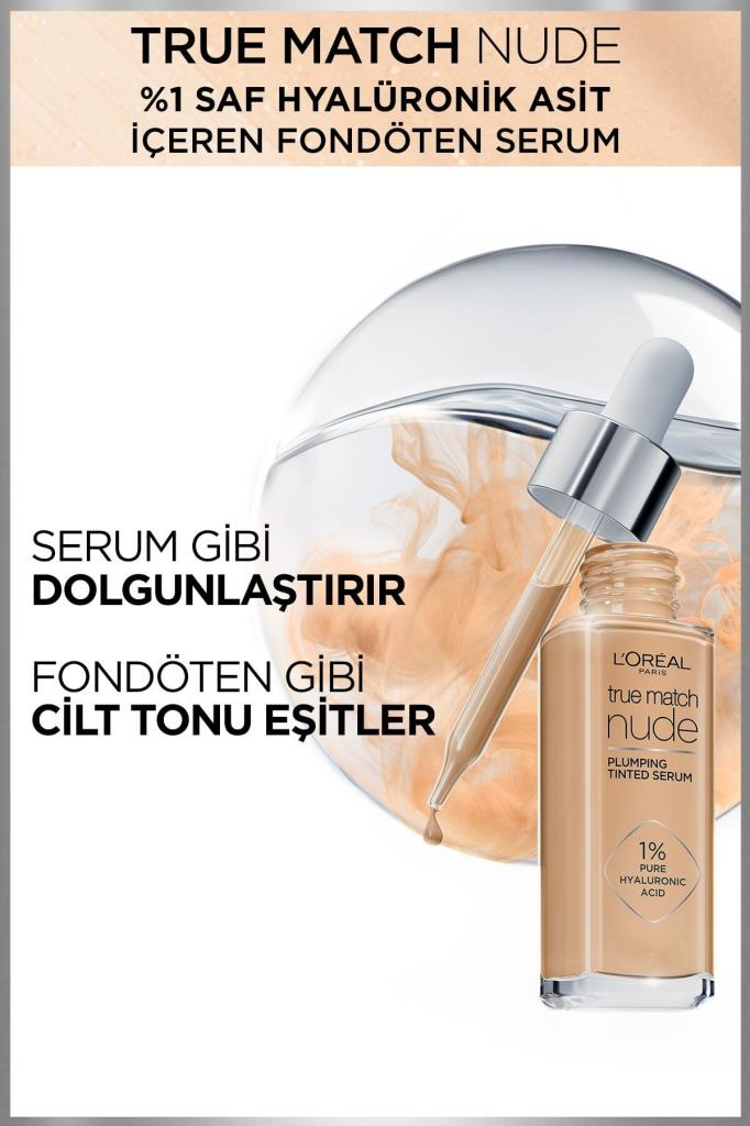 LOreal Paris True Match Nude Fondöten Serum 2-3 Light