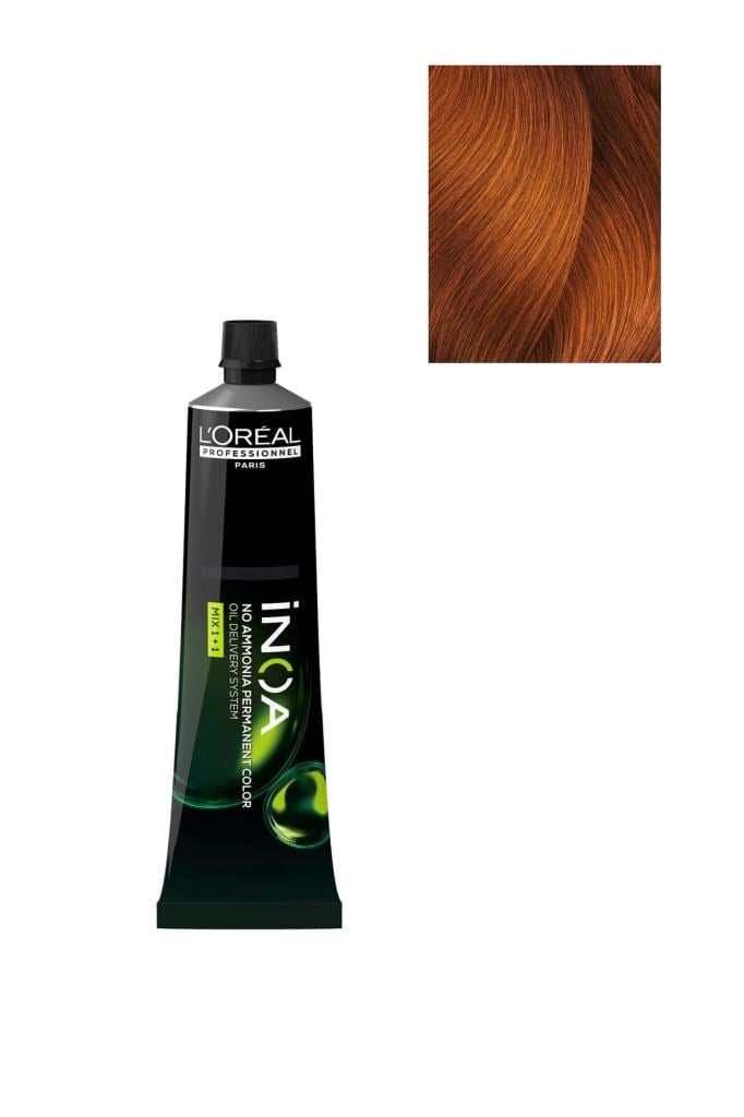 Loreal Professionnel Inoa 6.40 Koyu Kumral Çok Yoğun Bakır 60 gr Saç Boyası