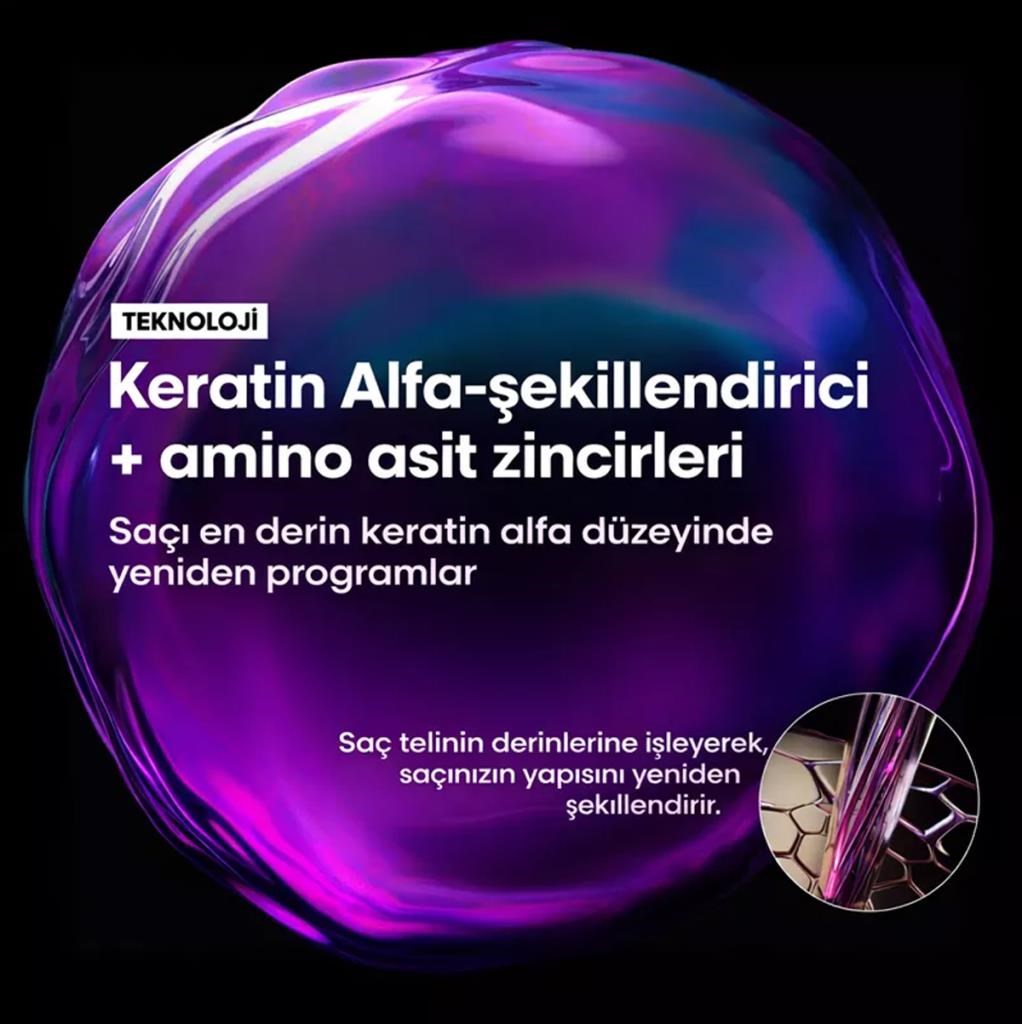 Loreal Professionnel Keratin Alpha Sleek Şampuan 1500 ml