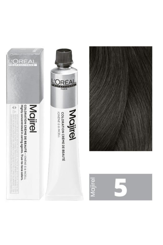 Loreal Professionnel Majirel 5 Açık Kahverengi 60 ml Saç Boyası 