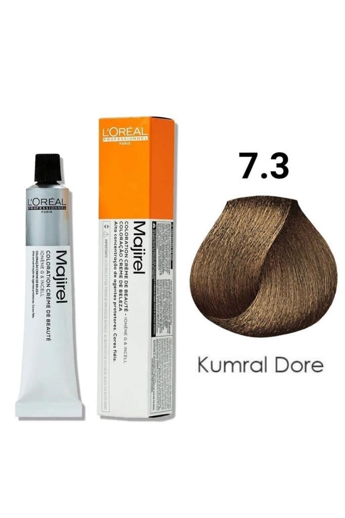 Loreal Professionnel Majirel 7.3 Kumral Dore 60 ml Saç Boyası