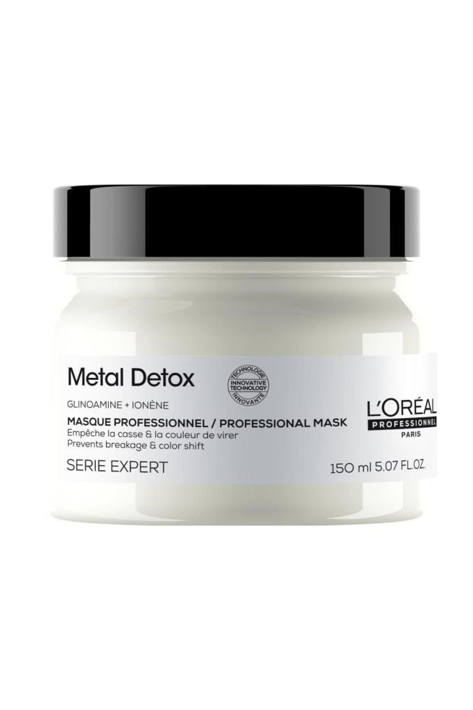 Loreal Professionnel Metal Detox İşlem Görmüş ve Yıpranmış Saçlar İçin Kırılma Karşıtı Koruyucu Maske 150 ml
