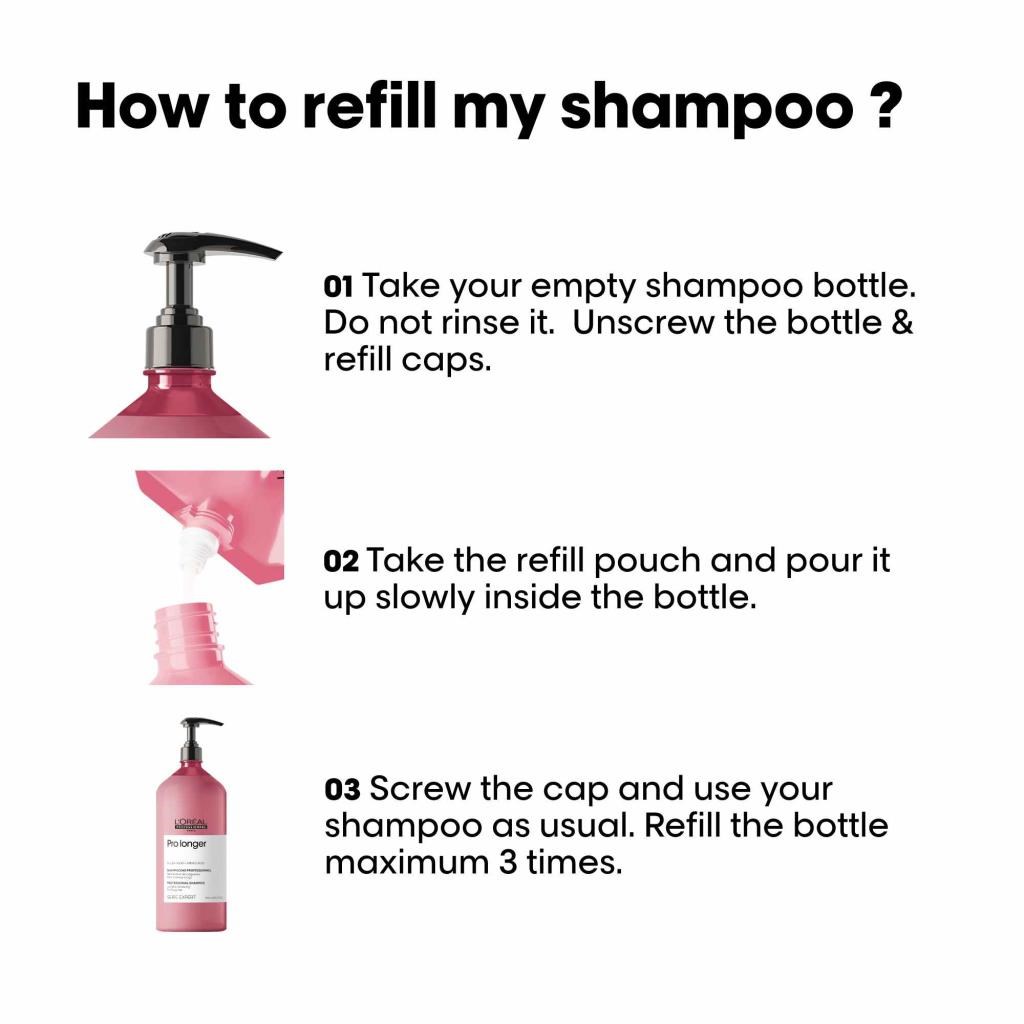 Loreal Professionnel Pro Longer Şampuan Refilli 1000 ml