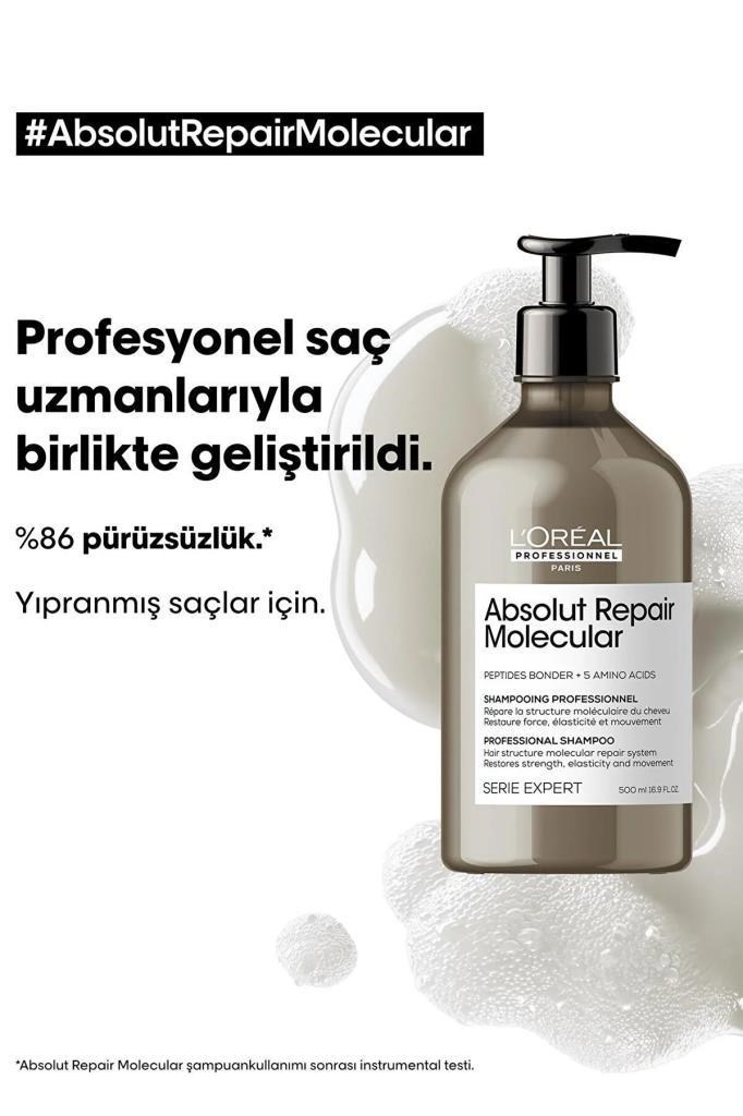 Loreal Professionnel Serie Expert Absolut Repair Molecular Şampuan 500 ml