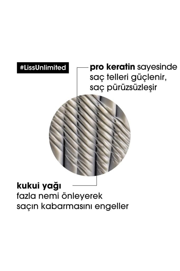 Loreal Professionnel Serie Expert Liss Unlimited Yumuşaklık Veren Maske 250 ml