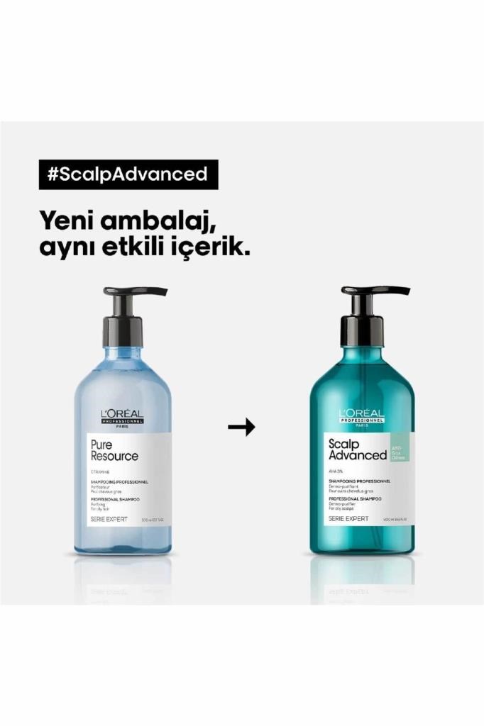 Loreal Professionnel Serie Expert Scalp Advanced Yağlanma Karşıtı Şampuan 500 ml