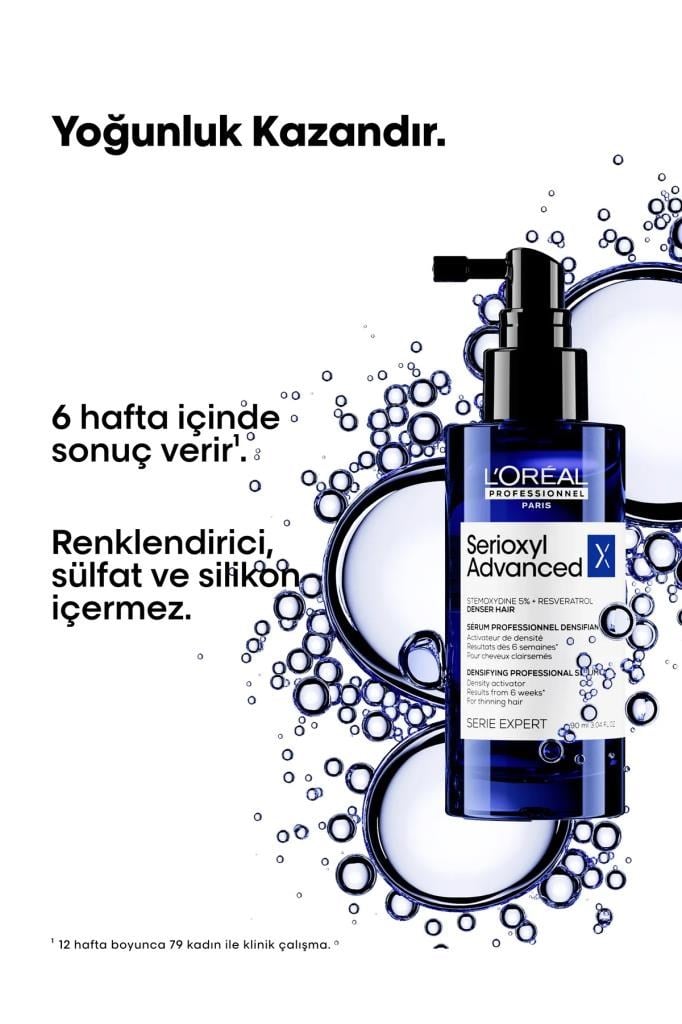 Loreal Professionnel Serie Expert Serioxyl Advanced Yoğunluk Kazandıran Serum 90 ml