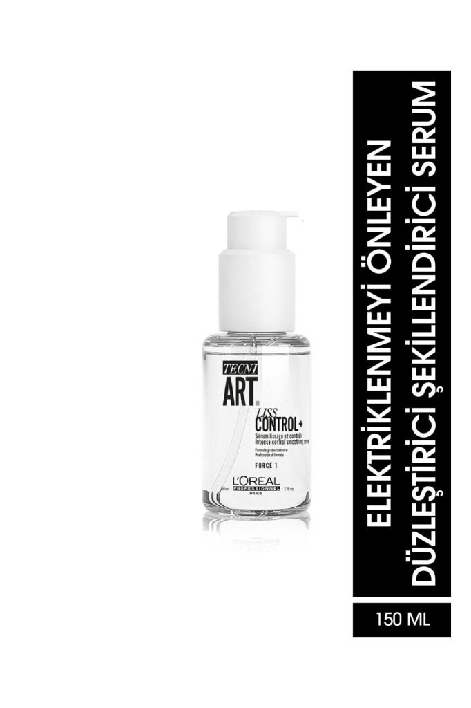Loreal Professionnel Techni Art Liss Control+ Elektriklenmeyi Önleyen Düzleştirici Şekillendirici Serum 50 ml