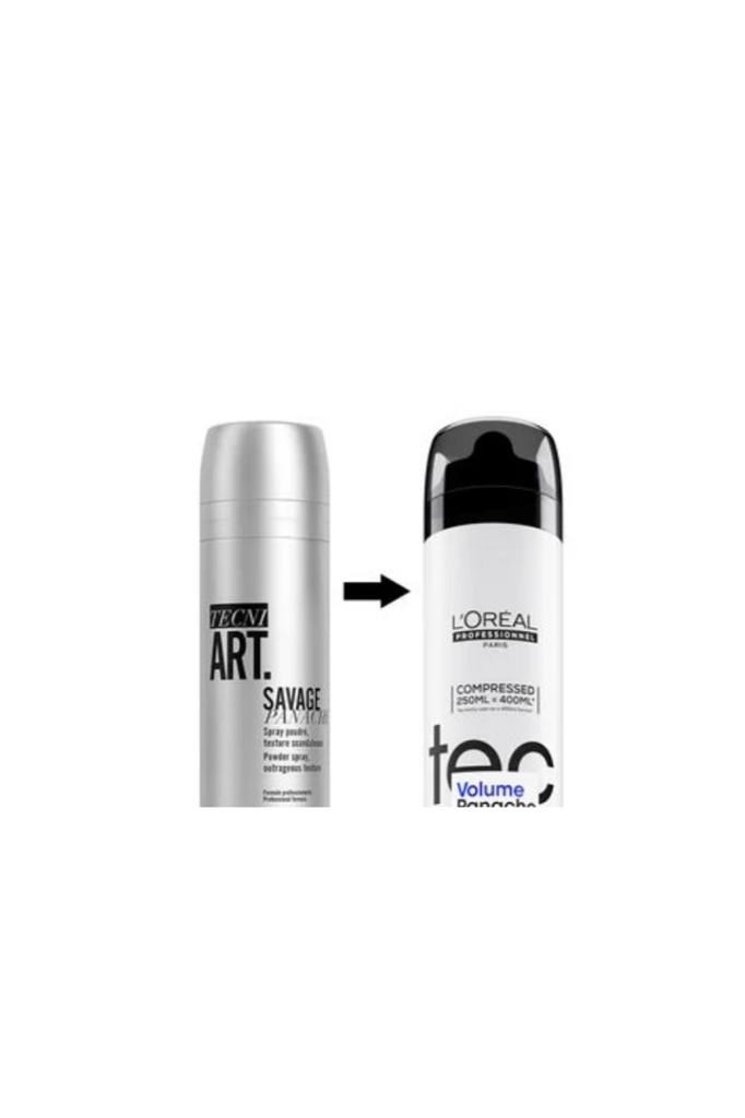 Loreal Professionnel Techni Art Savage Panache Pure Hacimlendirici Pudralı Saç Spreyi 250 ml