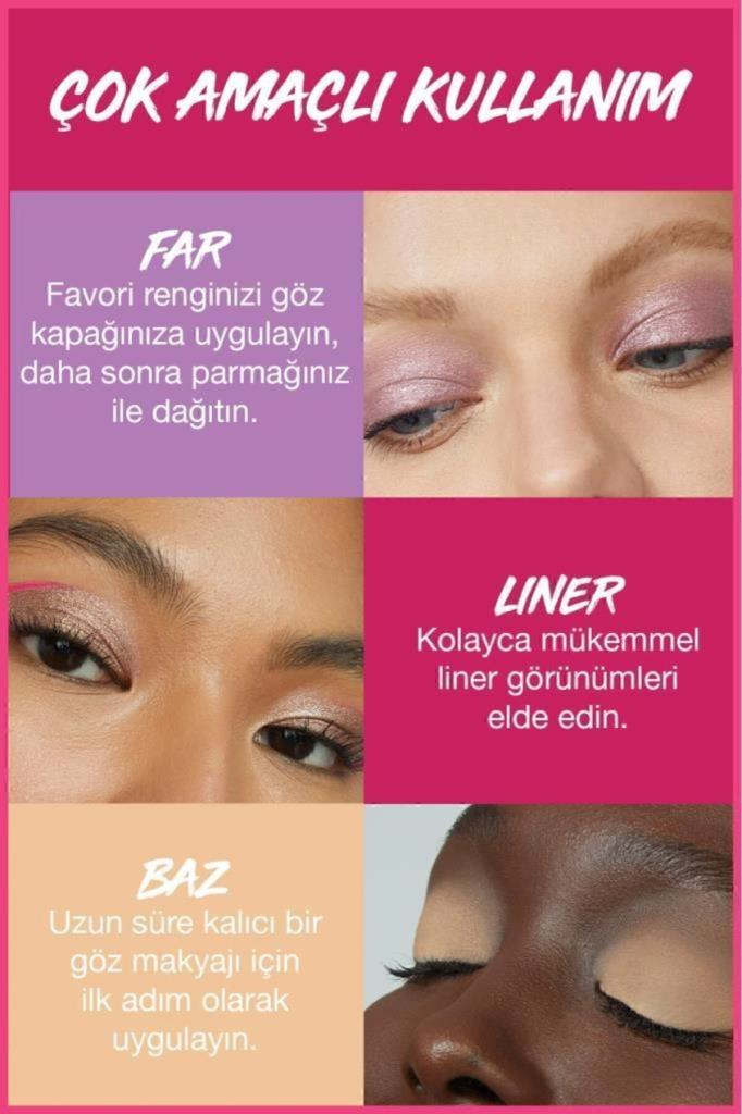 Maybelline New York Color Tattoo 24H Eye Stix 30 Courageous Kaş Kalemi & Göz Farı