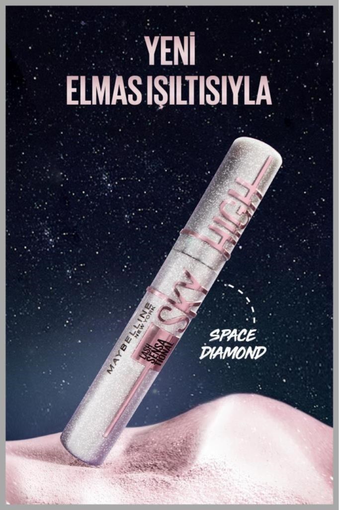 Maybelline New York Lash Sensational Sky High Space Diamond Top Coat Maskara