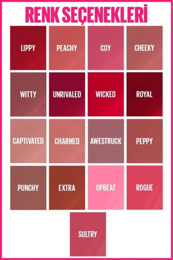 Maybelline New York Super Stay Vinyl Ink 160 Sultry Ruj