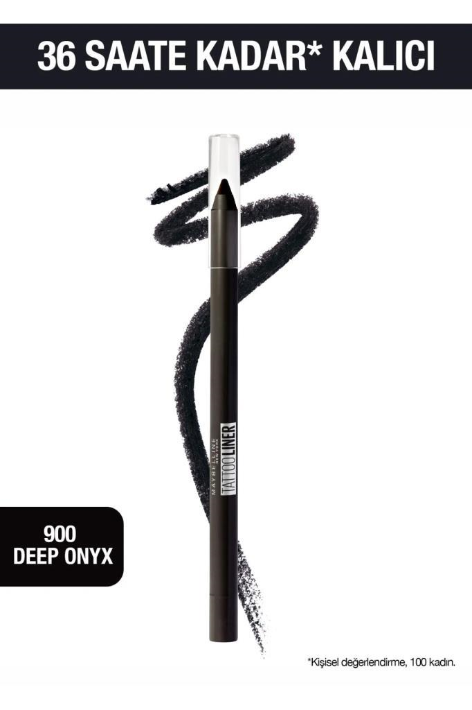 Maybelline New York Tattoo Liner Gel Pencil 900 Deep Onyx Göz Kalemi