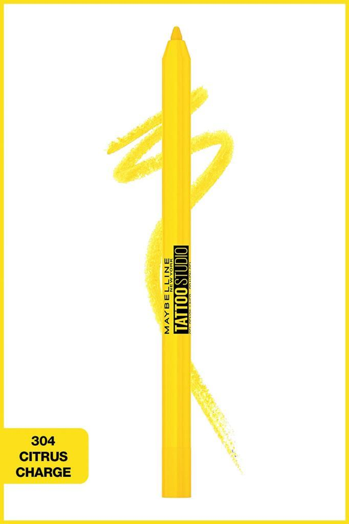 Maybelline New York Tattoo Liner Jel 304 Citrus Charge Göz Kalemi 