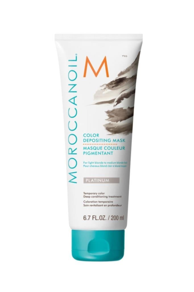 Moroccanoil Color Depositing Mask Platinum İrize Renk Tazeleyici Bakım Maskesi 200 ml