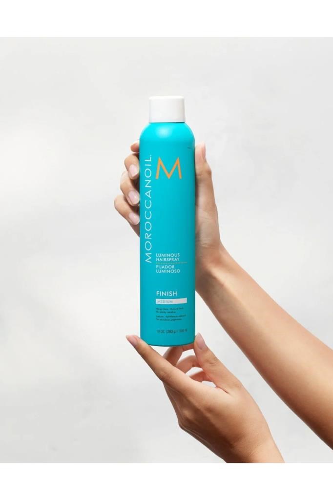 Moroccanoil Finish Orta Tutucu Parlak Şekillendirici Sprey 330 ml
