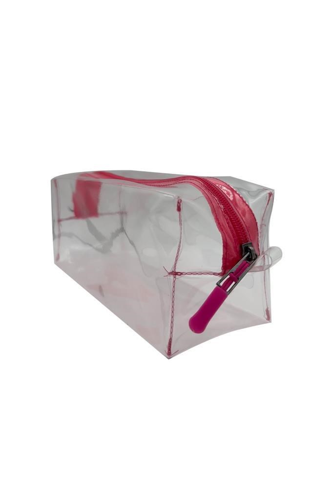 MYKOZMETİK Pembe Kozmetik Çantası