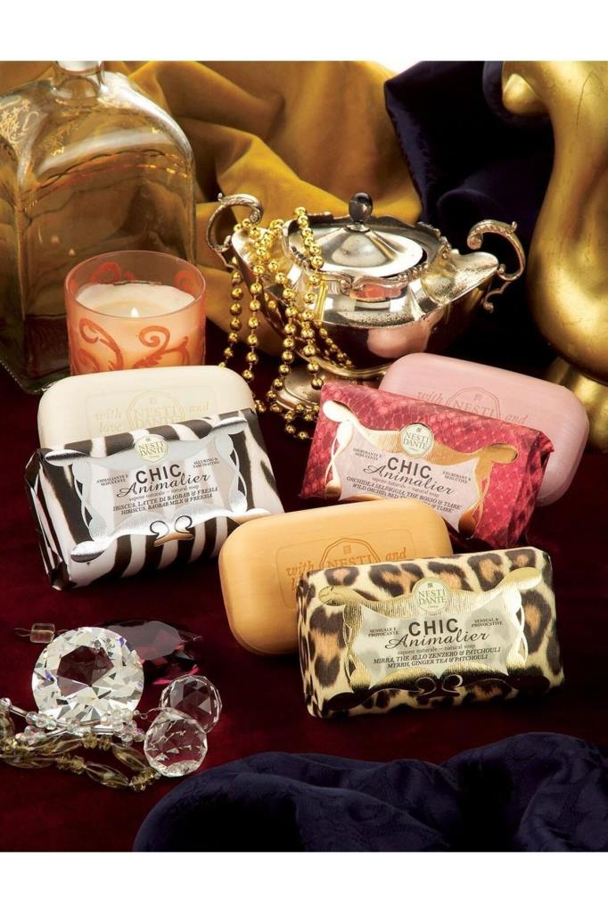 Nesti Dante Chic Animalier Red Python Katı Sabun 250 gr