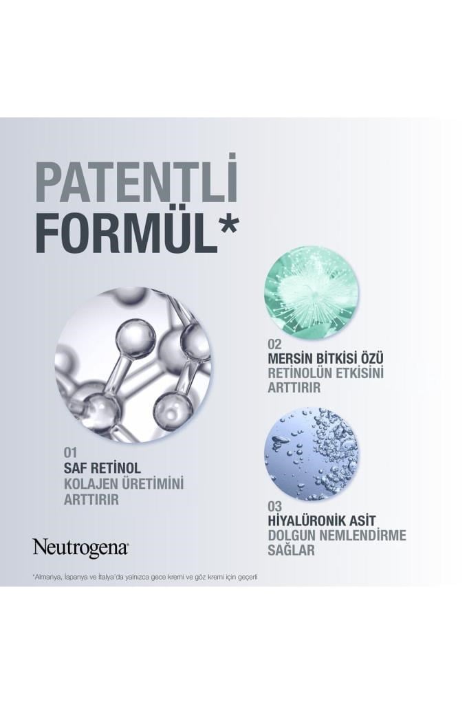 Neutrogena Retinol Boost Kırışıklık Karşıtı Gündüz Kremi 50 ml