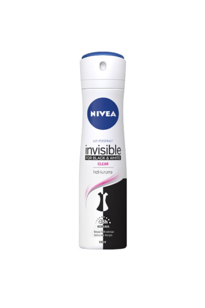 Nivea Black&White Clear Deo 150+25 ml 2li Paket Kadın Deodorant Sprey