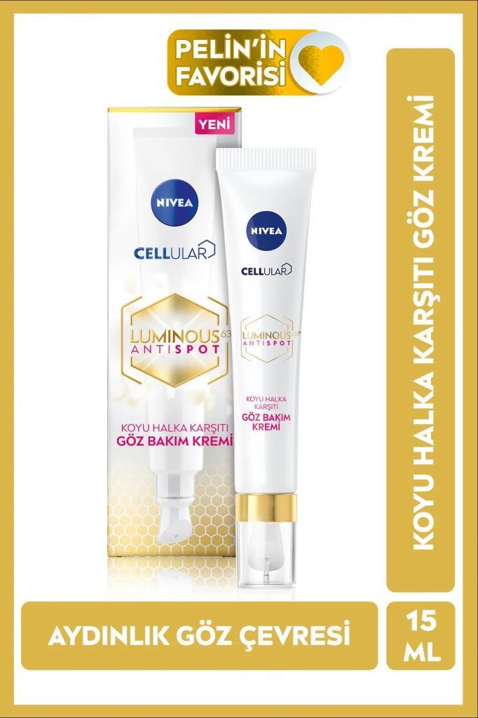 Nivea Cellular Luminous630 Koyu Halka Karşıtı 15 ml Göz Bakım Kremi