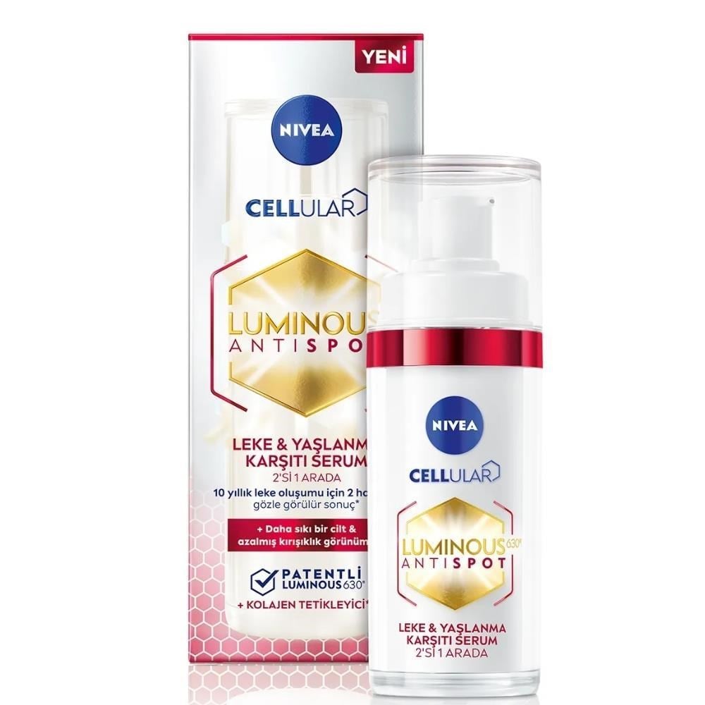 Nivea Luminious630 Antispot Leke Ve Yaşlanma Karşıtı Serum 30 ml 