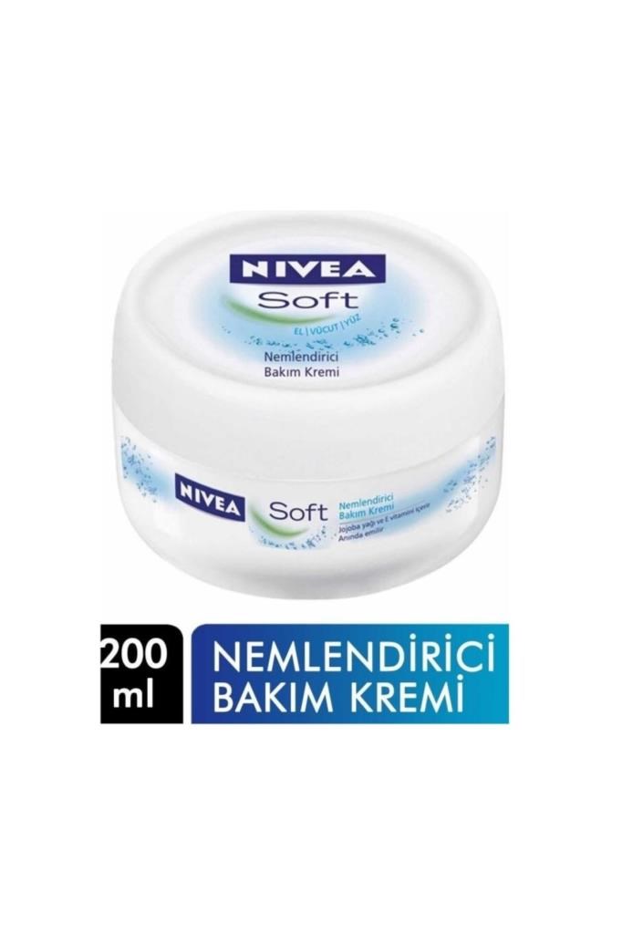 Nivea Soft Nemlendirici Cilt Bakım Kremi 200 ml 