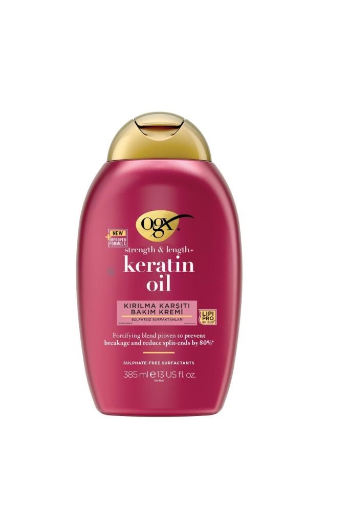 OGX Keratin Oil Kırılma Karşıtı Saç Bakım Kremi 385 ml