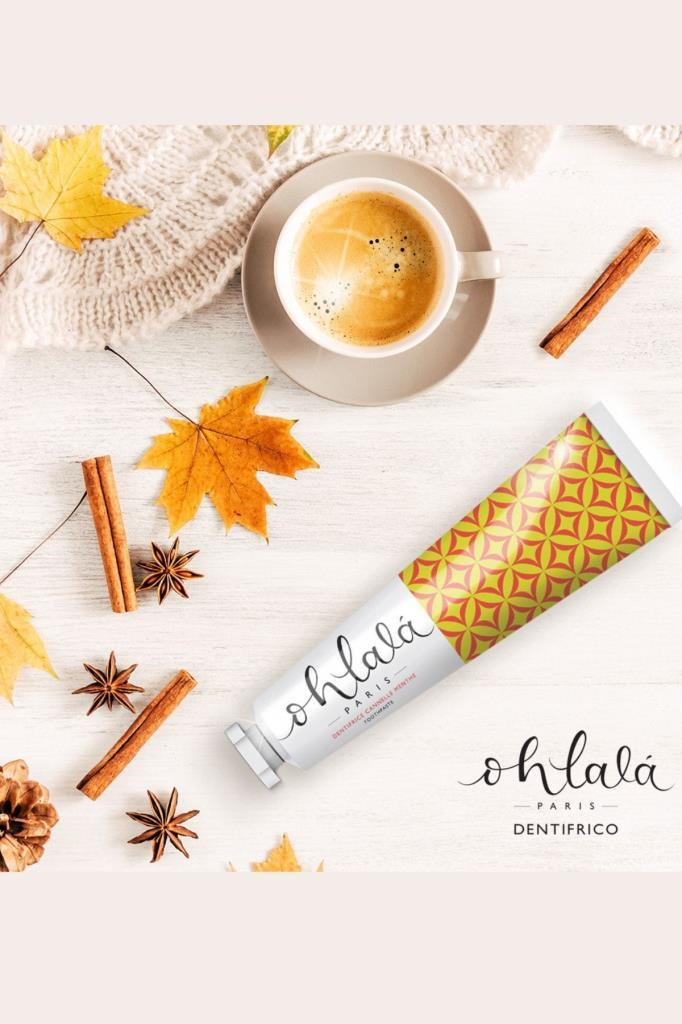 Ohlala Cinnamon Mint Tarçın-Nane Diş Macunu 75ml