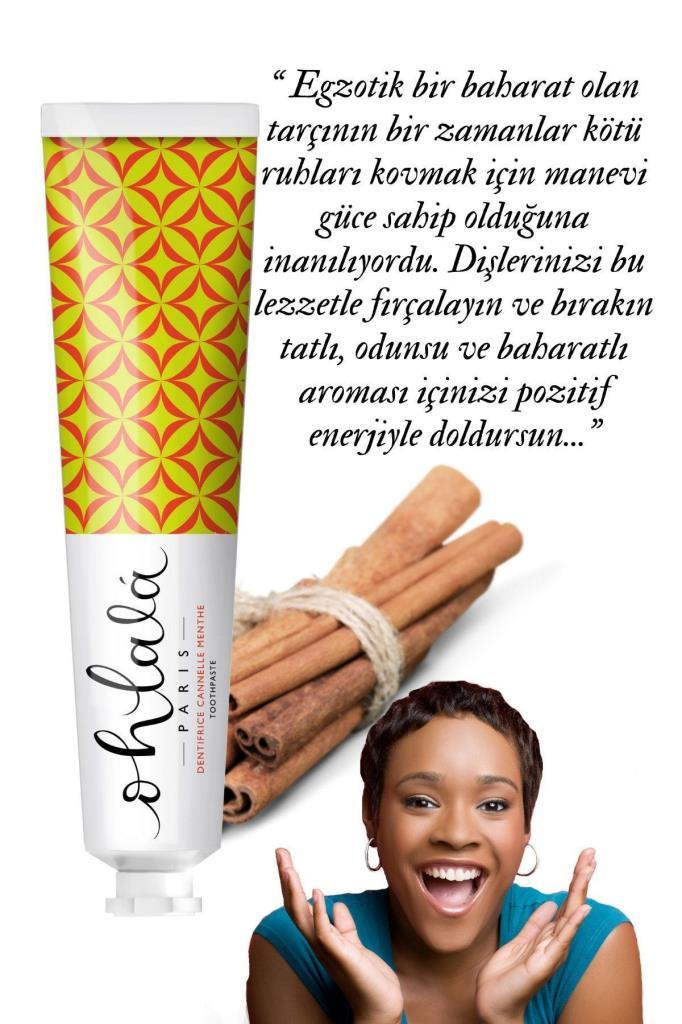 Ohlala Cinnamon Mint Tarçın-Nane Diş Macunu 75ml