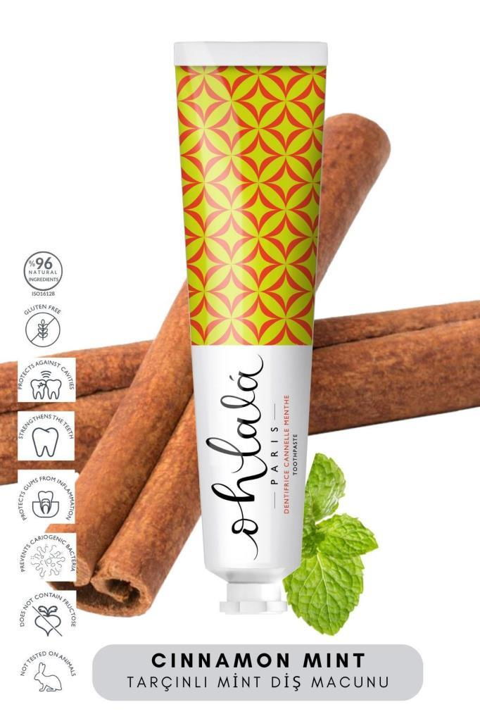 Ohlala Cinnamon Mint Tarçın-Nane Diş Macunu 75ml
