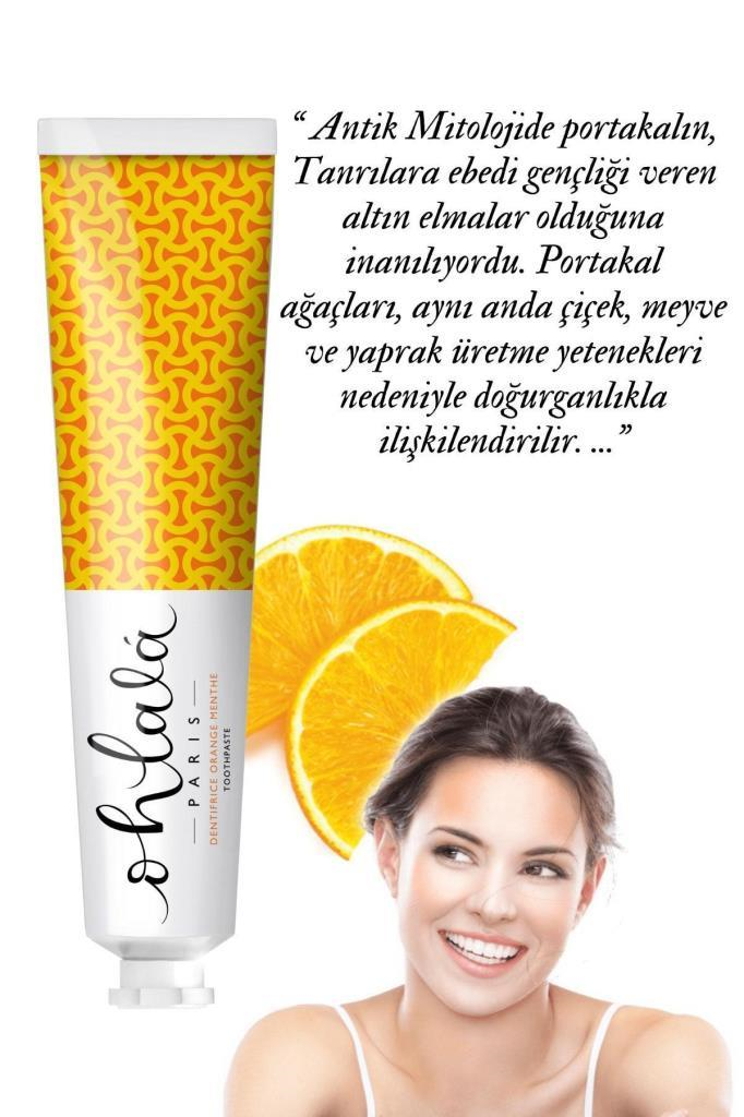 Ohlala Orange Mint Portakal-Nane Diş Macunu 75 ml