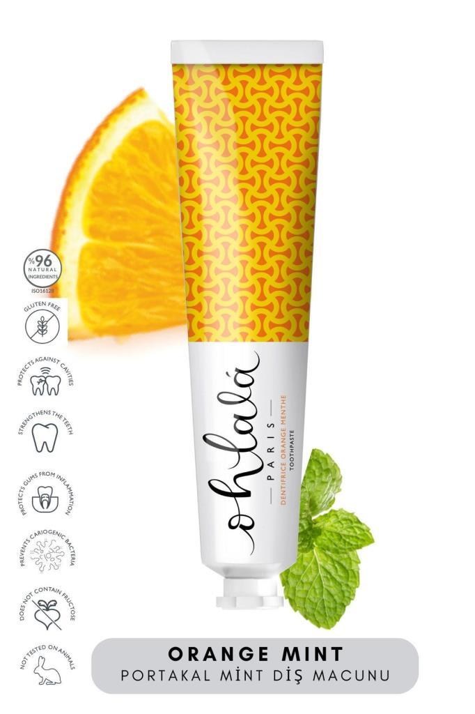 Ohlala Orange Mint Portakal-Nane Diş Macunu 75 ml